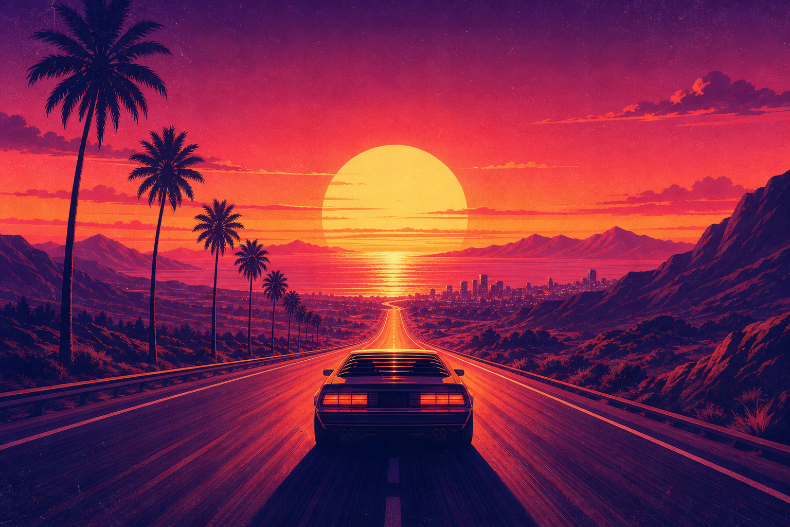 Golden Hour Drive